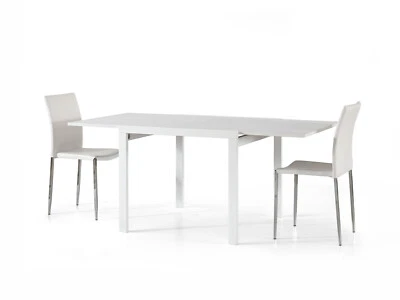 Extendable Rectangular Table White Ash Modern Design Studio - Image 1 of 4