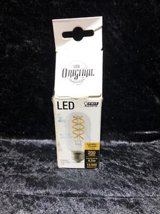 1 Feit Electric 25 Watt Equivalent T14 Spiral Filament LED Light Bulb White - Picture 1 of 1