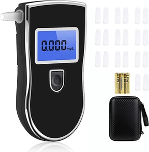 Aranknew Etilometro Portatile Certificato, Alcol Test Professionale Con Display