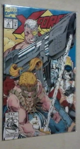 X-FORCE #09, Rob Liefield, Marvel 1992 Direct Edition - Picture 1 of 2