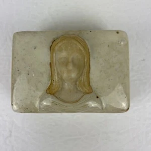 Breathe, Believe, Receive - Angel Trinket Box Encourage Gift 4”x3” - Picture 1 of 11