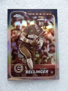 2024 Topps Chrome #232 Cody Bellinger- Cubs - Sepia - Picture 1 of 2