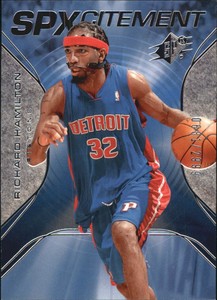 2006-07 SPx SPxcitement Pistons Basketball Card #SPX55 Richard Hamilton/2999
