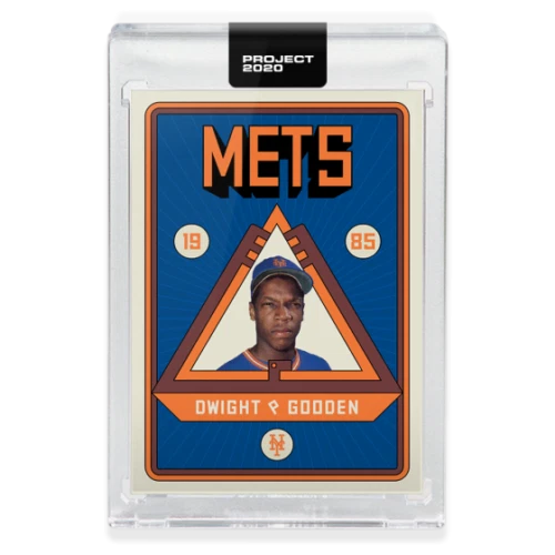 Confirmed Topps Project 2020 #106 Dwight Gooden New York Mets - Grotesk - Image 1 of 2