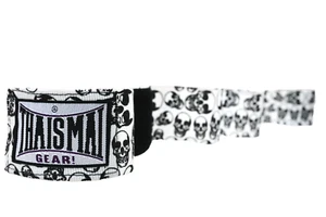 Skull Hand Wraps for Boxing 180" Equipment Wrist MMA UFC Muaythai Kick Boxing - Picture 1 of 1
