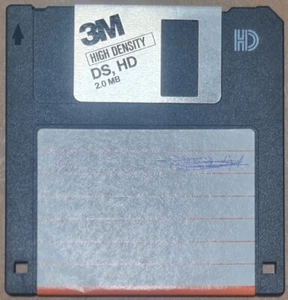 3M 3,5" Floppy Disks – Vintage Disketten – Leerdisketten für Retro-PCs - Afbeelding 1 van 1