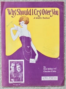 Why Should I Cry Over You Noten 1922 - Bild 1 von 1