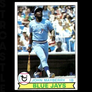 Tarjeta de béisbol 1979 Topps - John Mayberry #380 Toronto Blue Jays ⚾ - Imagen 1 de 3