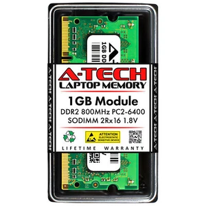 1GB DDR2-800 SODIMM Hynix HYMP112S64CP6-S6 Equivalent Laptop Memory RAM - Picture 1 of 2