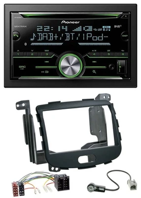 Pioneer Bluetooth MP3 DAB 2DIN USB CD Autoradio für Hyundai i10 08-13 Rubber Tou - Bild 1 von 4