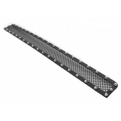 For 2005-2011 Toyota Tacoma Bumper Stainless Black Mesh Rivet Grille Insert - Image 1 of 3