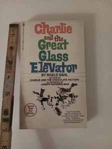 Vintage 1981 Charlie und der große gläserne Aufzug von Roald Dahl Taschenbuch - Bild 1 von 3