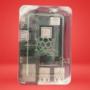 Raspberry Pi 3 B+ z przezroczystym etui - Zdjęcie 1 z 6