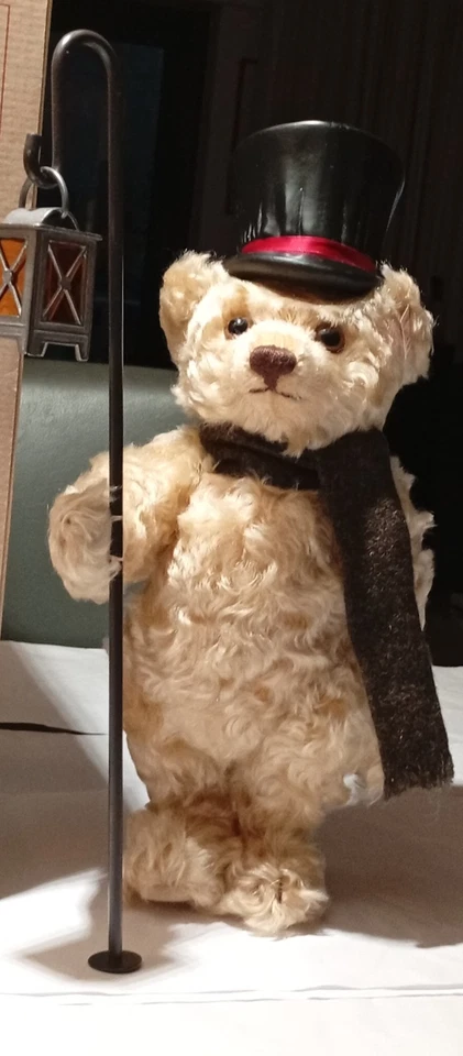 Steiff Teddy goldmohair, Weihnachtssäger 26cm limitiert 2000 St. - Bild 1 von 4