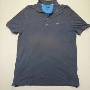 Banana Republic Polo Blue Elephant Logo Soft Wash Cotton Stretch Casual Men's XL - Picture 1 of 7