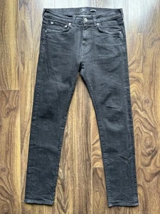 Denim japonés Edwin “ED-80” W32 L32 delgado recto carbón oscuro nuevo sin etiquetas precio de venta sugerido por el fabricante 119 GBP - Imagen 1 de 15