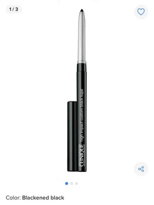 Clinique High Impact Custom Black Kajal 01 NEGRO ENNEGRECIDO 0,01 oz./.28 g Foto 1 de 4