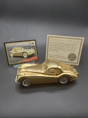 1949 Jaguar XK 120 Coupe National Motor Museum Mint Legends In Gold Diecast 1:32 - Image 1 of 4