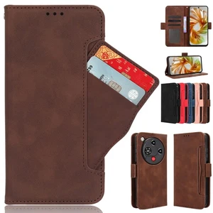 For ZTE Nubia Focus 2 5G, Separable Card Slot Leather Wallet Stand Case Cover - Picture 1 of 29