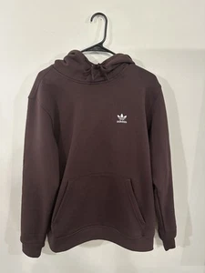 Adidas Originals Men’s Pullover Hoodie Medium Brown - Picture 1 of 9