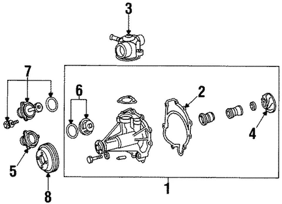 Termostato refrigerante motor original Mercedes-Benz 116-200-03-15 Foto 1 de 1