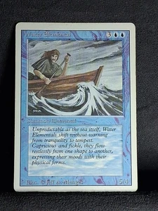 MTG Beta Water Elemental Magic: The Gathering 4th Revised Edition LP - Picture 1 of 10