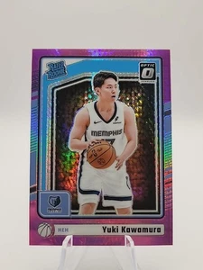 💥2024-25 Donruss Optic Yuki Kawamura Rated Rookie Pink Hyper #287 Grizzlies💥 - Picture 1 of 2