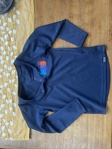Patagonia Capilene Base Layer for Kids 4T Dark Blue SET - Picture 1 of 4