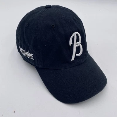 Baltimore Ravens Hat Blackout 47 Brand Clean Up strapback Black Cotton Slouch - Изображение 1 из 4