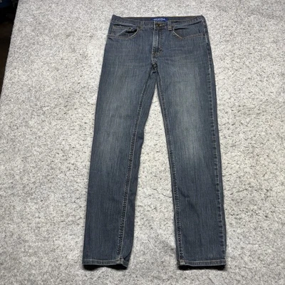 Pantalones de mezclilla Arizona Jean Co Flex ajustados para hombre 31x32 azul lavado medio Foto 1 de 4
