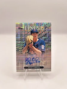 2013 Topps Finest - Autograph Rookie Refractor Kyle Gibson #RA-KG X-Fractor /149 - Picture 1 of 2