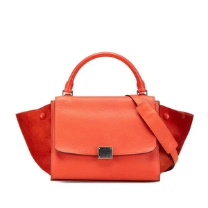 Bolso de Mano Pequeño Trapecio CELINE Bolso de Hombro 2WAY Mujeres 【Usado】 - Imagen 1 de 14