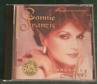 CONNIE FRANCIS - Standards Live - CD - NMnt NEW LIVE SONGS - Image 1 of 4