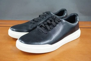 Zapatillas bajas informales Cole Haan GrandSeries para hombre 8 EE. UU. de cuero negro con cordones - Imagen 1 de 11