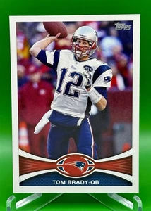 2012 Topps Tom Brady (White Jersey) #440 New England Patriots GOAT - Picture 1 of 2