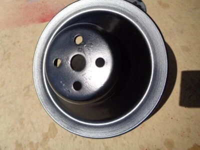 1970's AMC Javelin Water Pump Single Belt Pulley S Refurbished 343 401 Jeep - Image 1 of 3