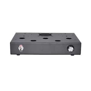 Chasis amplificador de tubo EL34 de acero inoxidable de 1 pieza con componente electrónico - Imagen 1 de 7