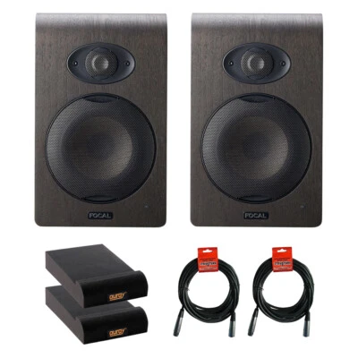 Focal Shape 50 5.0" Studio Monitor (Pair) w/ 2x Isolation Pads & 2x Cables - Image 1 of 4