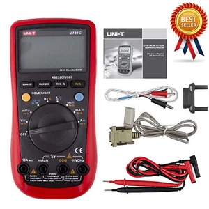 UNI-T UT61C AC DC Digital Modern Digital Multimeter Tester USB Meter Detector ⊕I - Picture 1 of 4