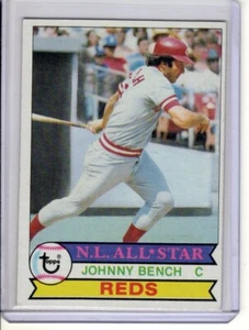 1979 Topps Johnny Bench Baseballkarte #200 Sehr guter Zustand/Ex - Bild 1 von 1