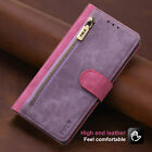 For Iphone 13 12 11 Pro Max Xs Xr Se3 876 Magnetic Leather Wallet Case Card Zip