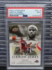 2009-10 Upper Deck Lebron James Now Appearing #NA-8 PSA 9 MINT Cavaliers