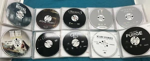 Ten Horror Movies - 10 Count Redbox DVD Lot - Discs & Cases - conjuring/us/reef - Picture 1 of 6