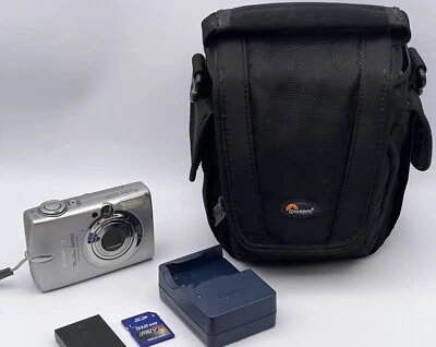 Câmera Digital Canon PowerShot ELPH SD550 7.1MP Tela Embaçada * LEIA* - Imagem 1 de 4