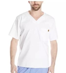 Carhartt Mens Scrubs Ripstop Utility Top White Sz 2XL shirt NWT - Picture 1 of 7