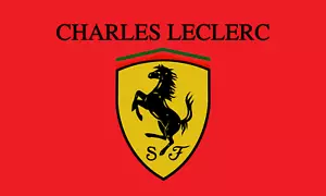 Scuderia Ferrari Flagge - Charles Leclerc F1 Racing Team Banner - alle Größen - Bild 1 von 7