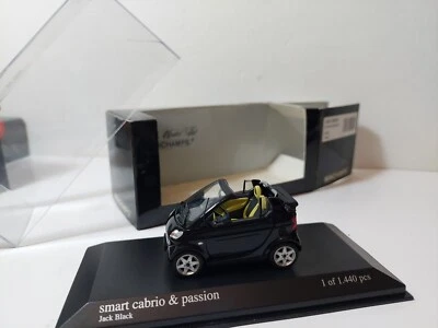 Minichamps Smart Cabrio Passion Minicar Jack Black 1 of 1440 - Image 1 of 4