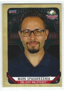 2016 Tri-City Valleycats (New York-Penn League) Mark Spadavecchia