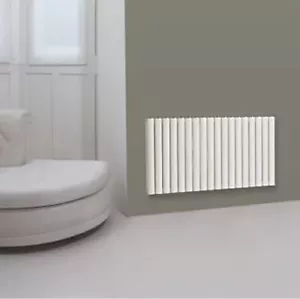 RADIANT RADIATOR 450 X 895mm WHITE GLOSS ALUMINIUM 3504btu - Picture 1 of 2