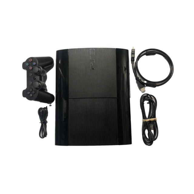 Restored Sony PlayStation 3 PS3 System Super Slim 250GB (Refurbished) 